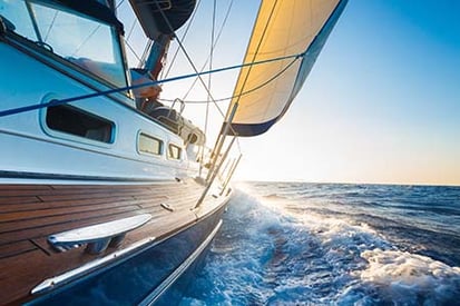 Boat in water
